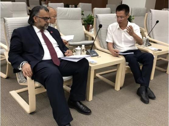【快訊】 英國倫敦國王學院助理副校長Mr Tayyeb Shah（塔伊布-夏爾先生）來訪國際醫學