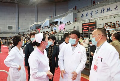 西安國際醫學中心醫院為9000余名高校師生接種新冠疫苗
