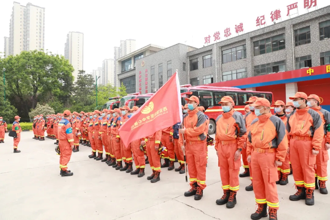 勇擔使命，義不容辭！我院參與西安消防地震重災救援演練！